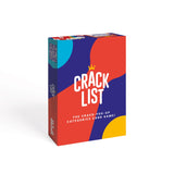 Presentation of the Crack List categories game box